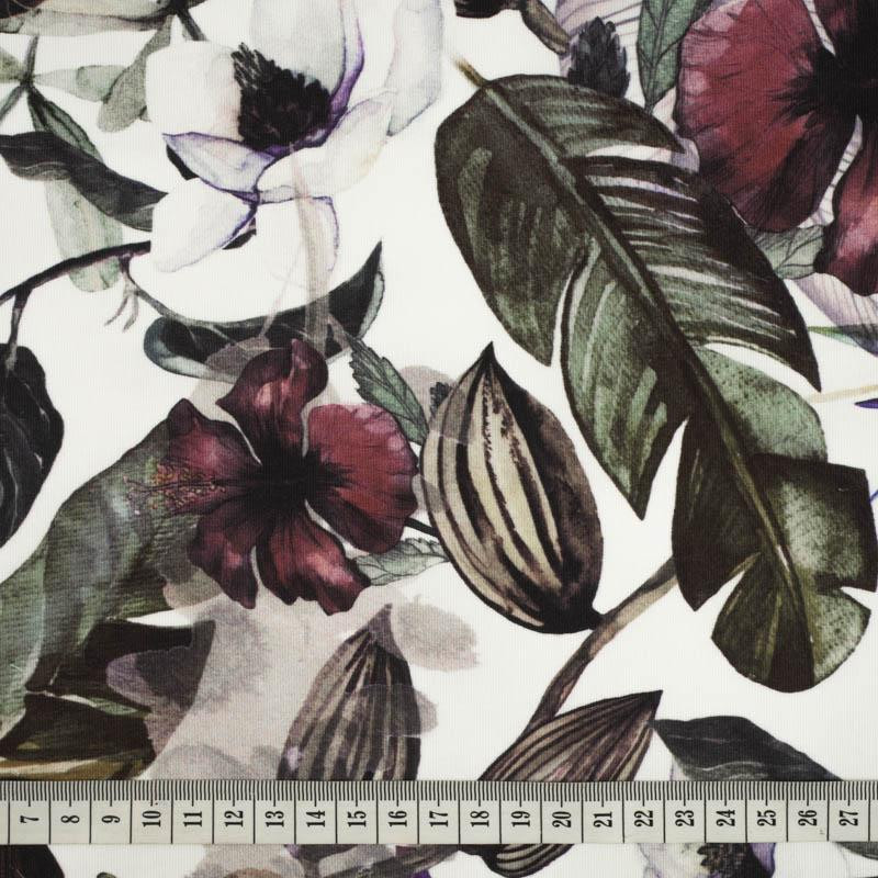 RAJSKIE KWIATY - dresówka pętelkowa SP250