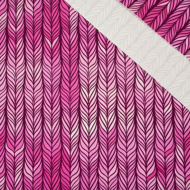 WARKOCZ / różowy - dresówka pętelkowa