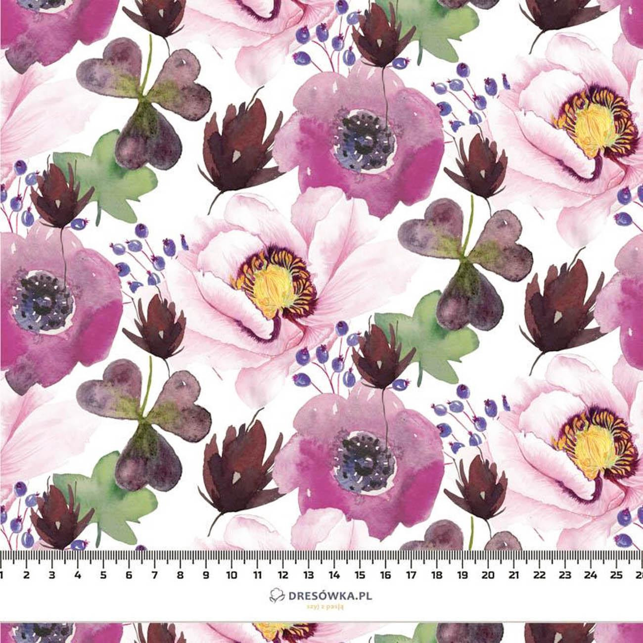 KWIATY I KONICZYNY (NA ŁĄCE) - Len 100%