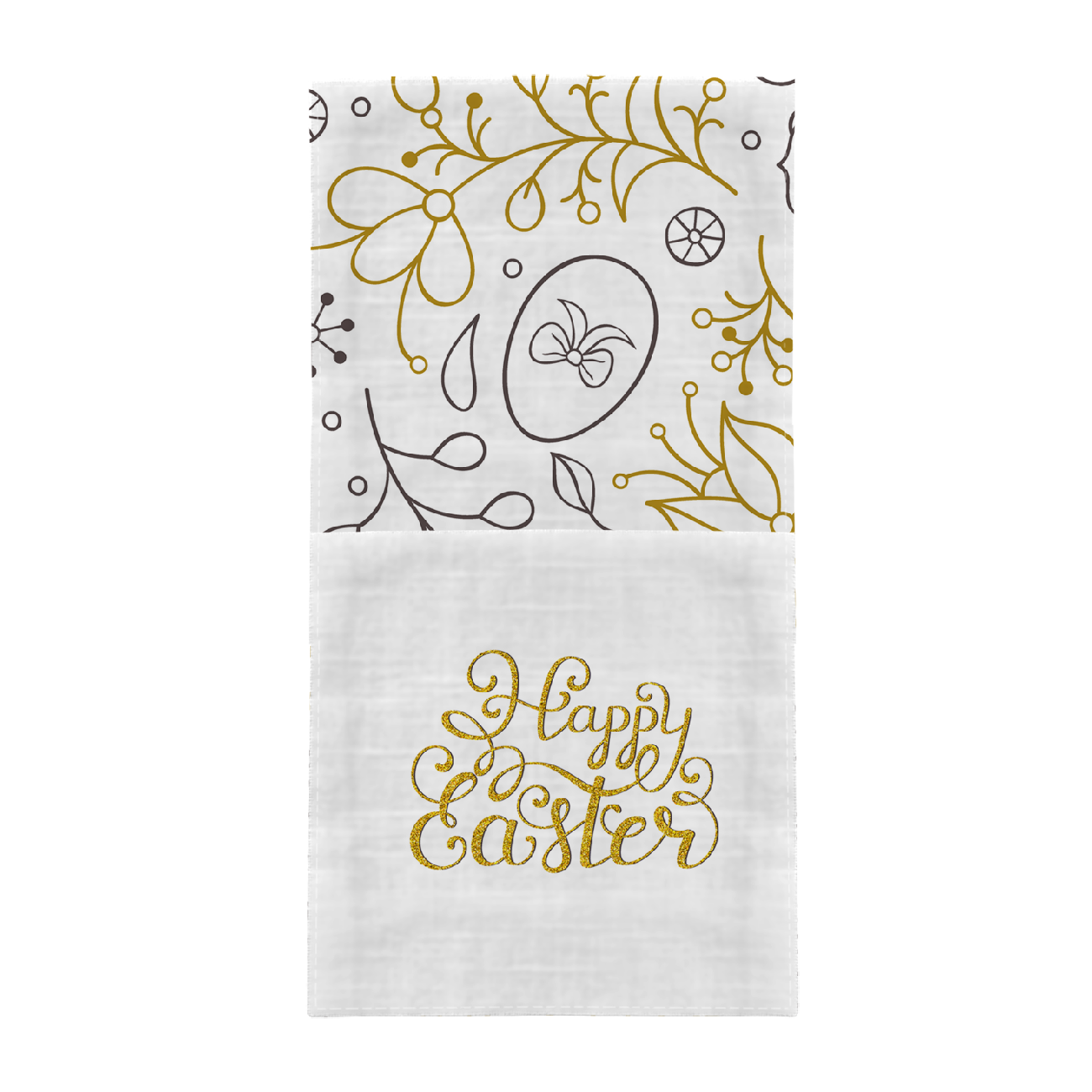 SERWETKI I BIEŻNIK - HAPPY EASTER - zestaw do uszycia