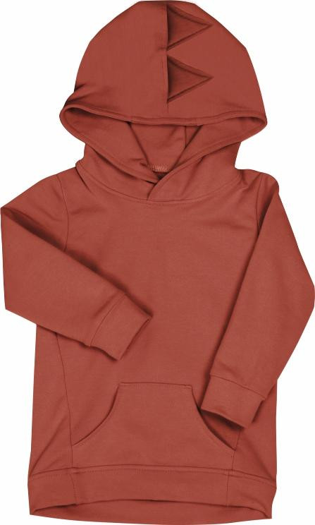 BLUZA DZIECIĘCA DINO (PARIS) - B-28 - CEGLANY - dzianina pętelkowa