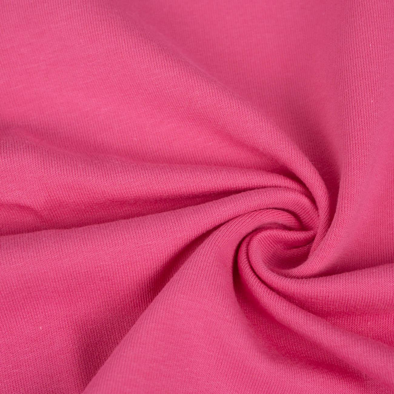 D-04 RÓŻOWY (PINK) - dzianina pętelkowa z elastanem 