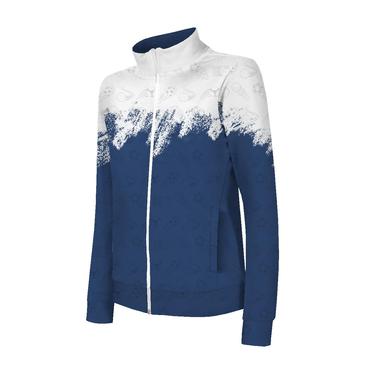 BLUZA ROZPINANA (MAX) - PIŁKA NOŻNA wz. 1 - DIY set