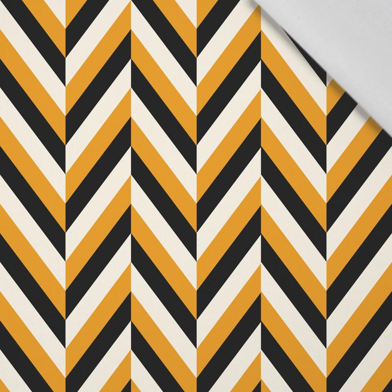 HALLOWEEN JODEŁKA / dyniowy - tkanina bawełniana