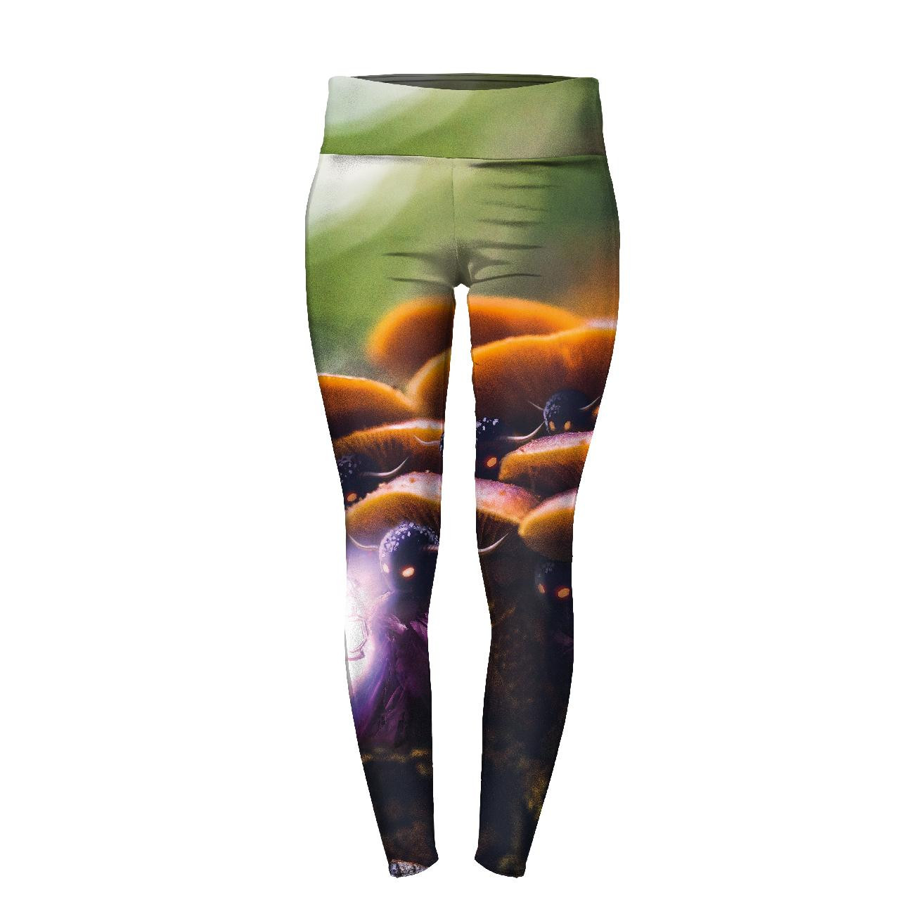 LEGGINSY SPORTOWE - HALUNKI - zestaw do uszycia