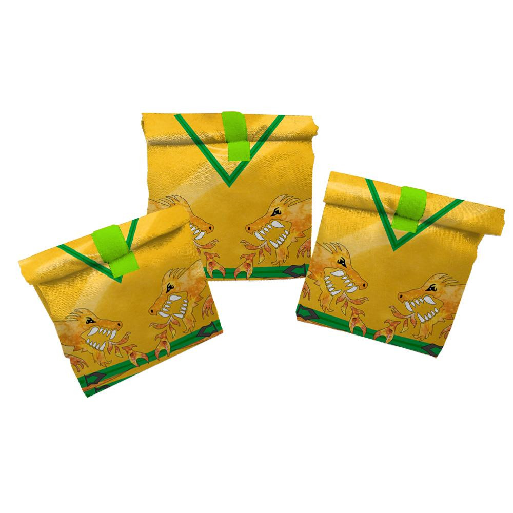 LUNCHBAG - ZŁOTY NINJA / Rozmiar do wyboru