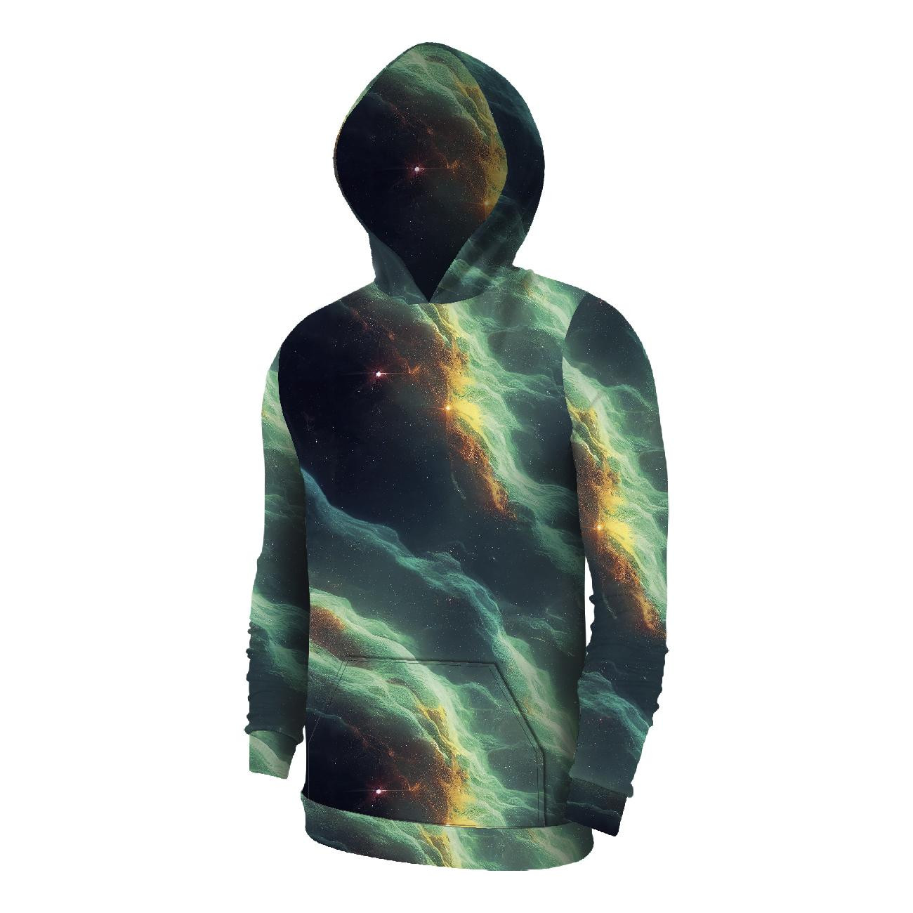 MĘSKA BLUZA Z KAPTUREM (COLORADO) - DEEP SPACE - zestaw do uszycia 