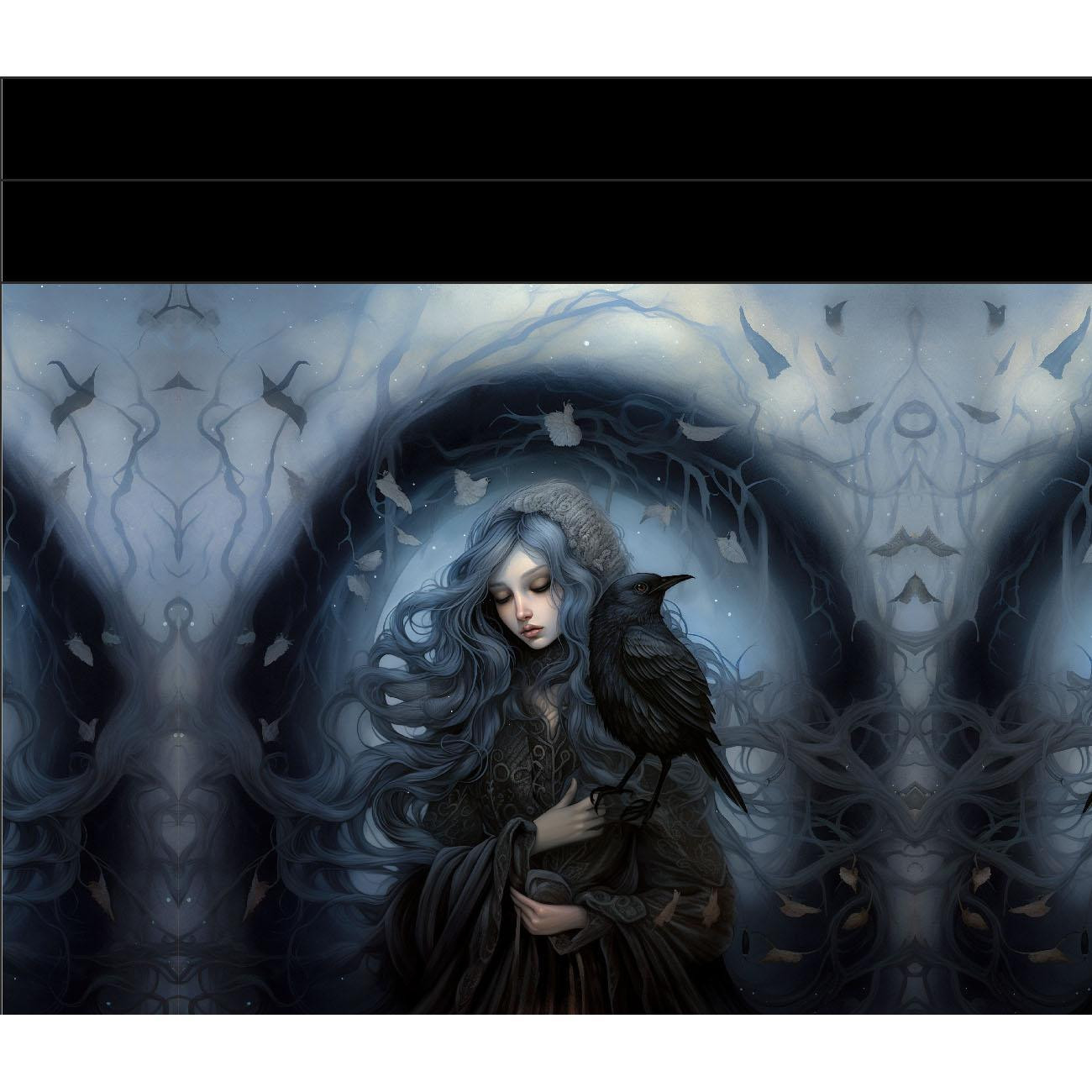 SHOPPERKA - GOTHIC GIRL WZ. 2 - tkanina wodoodporna - zestaw do uszycia