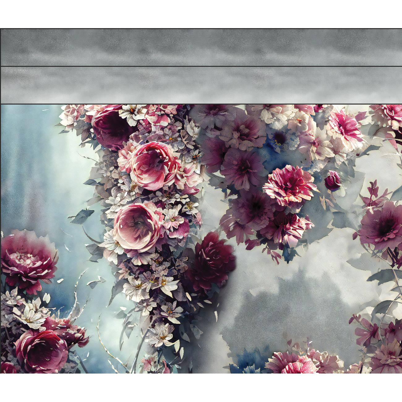 SHOPPERKA - VINTAGE FLOWERS wz. 5 - zestaw do uszycia