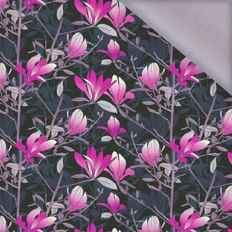 MAGNOLIE wz. 1 (różowy) / czarny - softshell