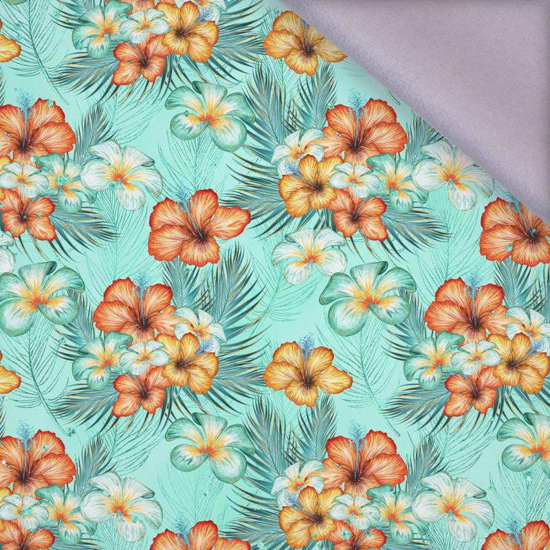 KWIATY I PALMY - softshell