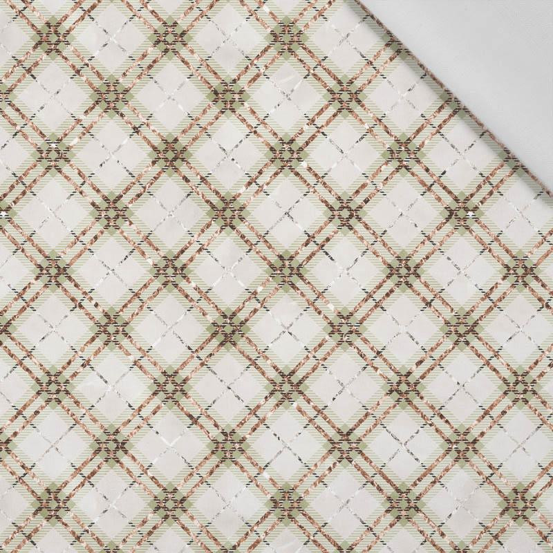 LEŚNE ROMBY WZ. 2  - tkanina bawełniana