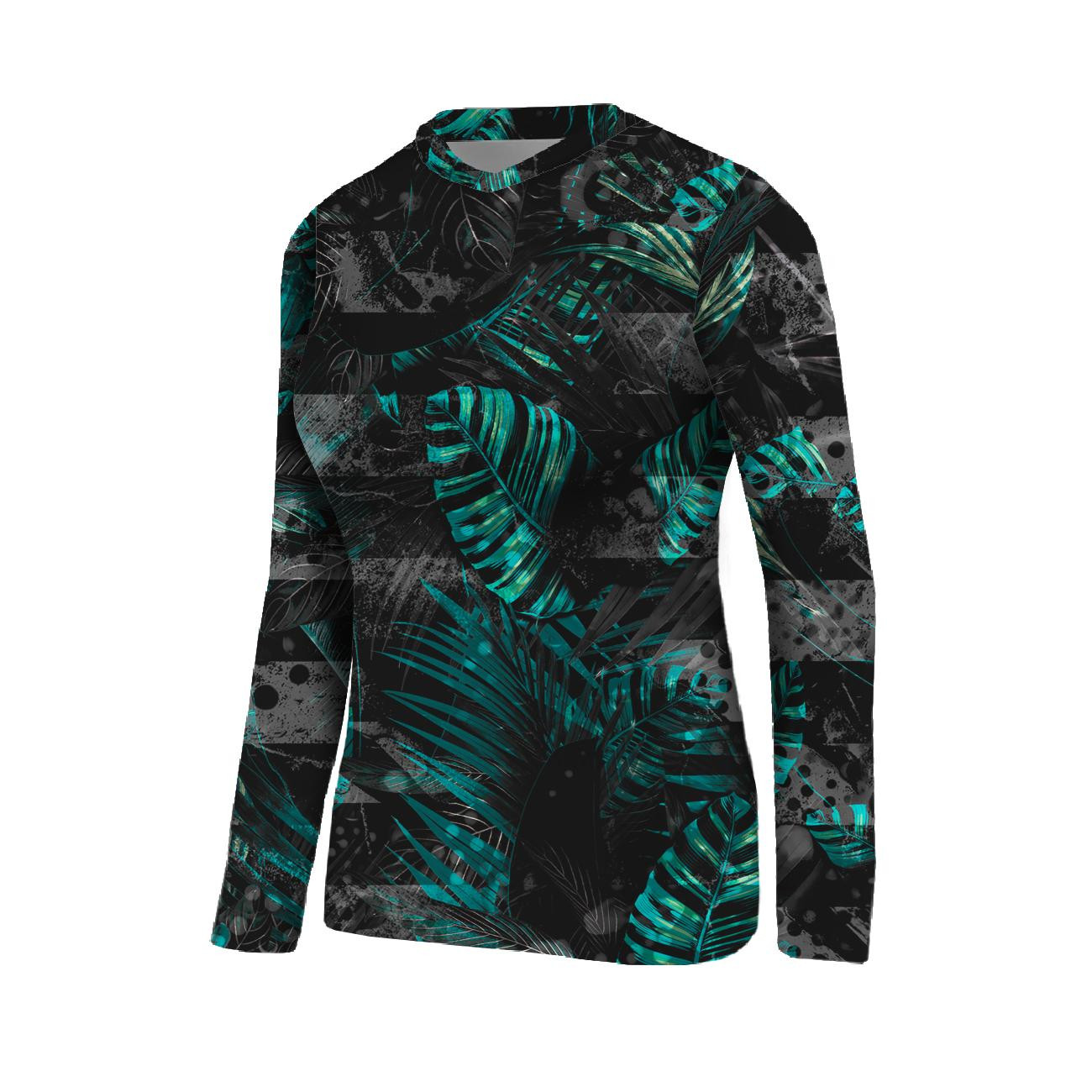 THERMO KOMPLET DAMSKI (JANE) - JUNGLE ZEBRA / MONSTERA - zestaw do uszycia