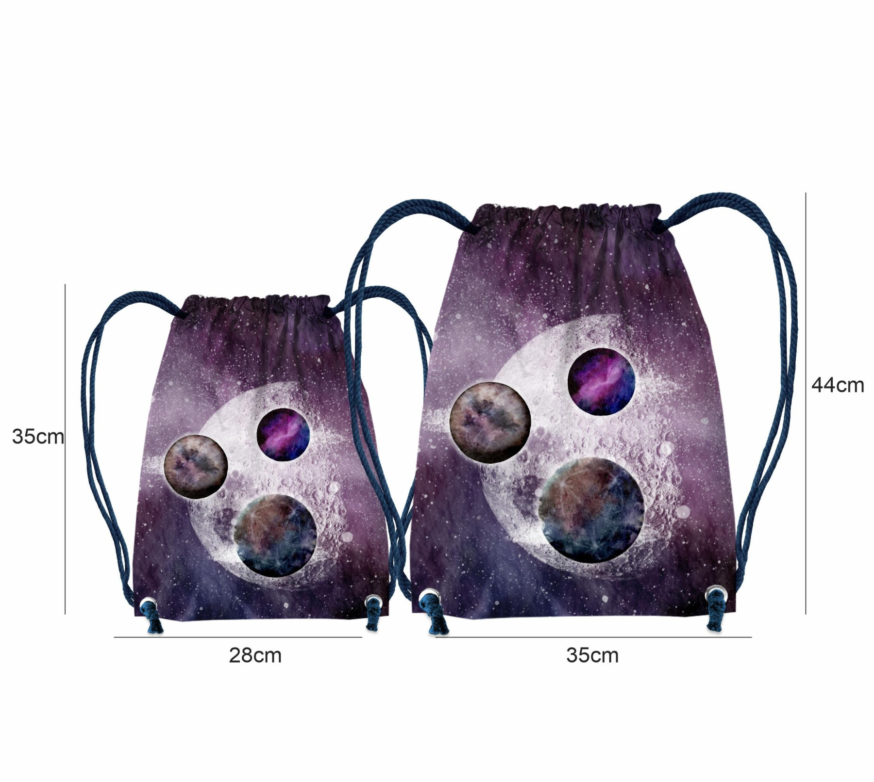 WORKOPLECAK - PLANETY (GALAXY) - zestaw do uszycia