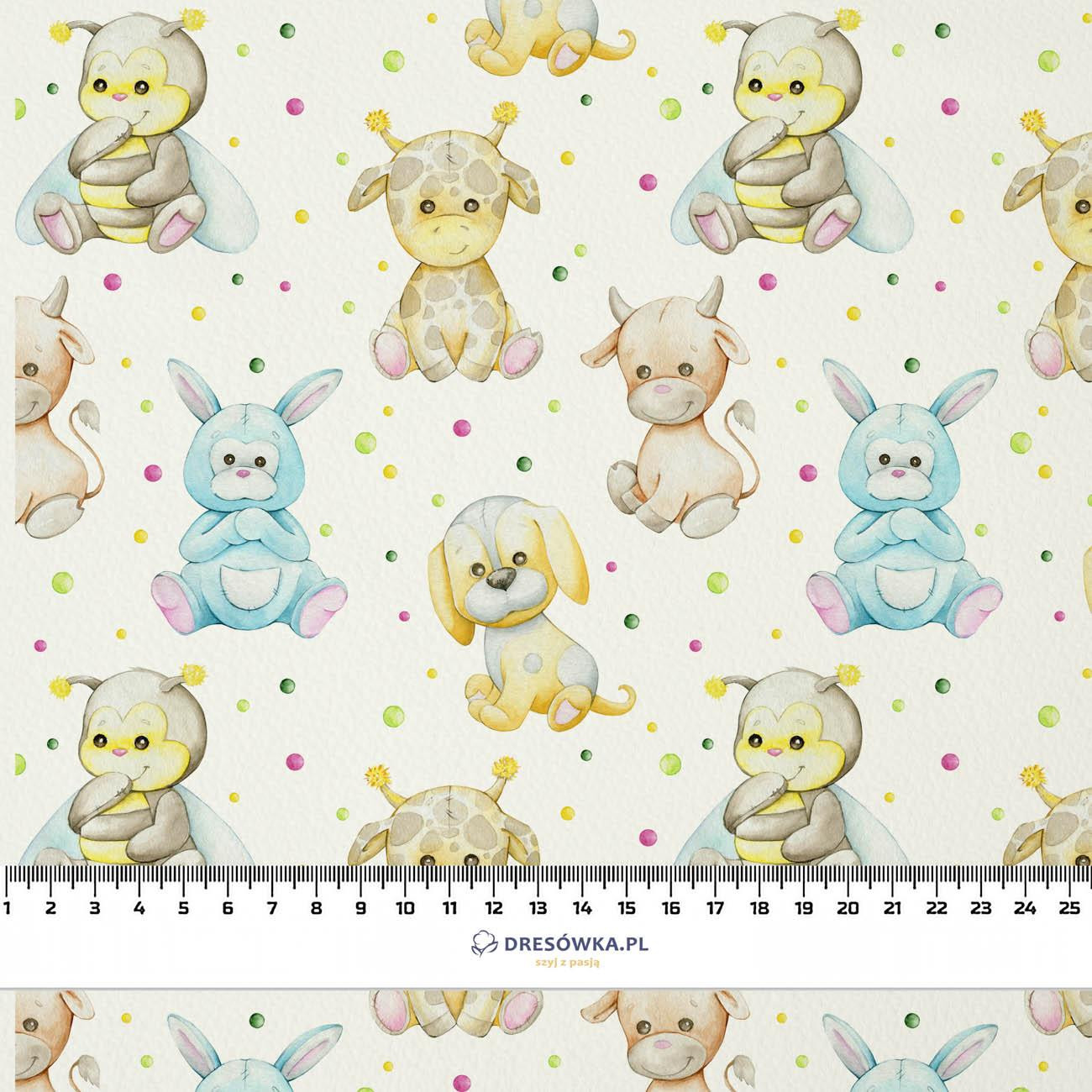 CUTE MASCOTS - Muślin bawełniany