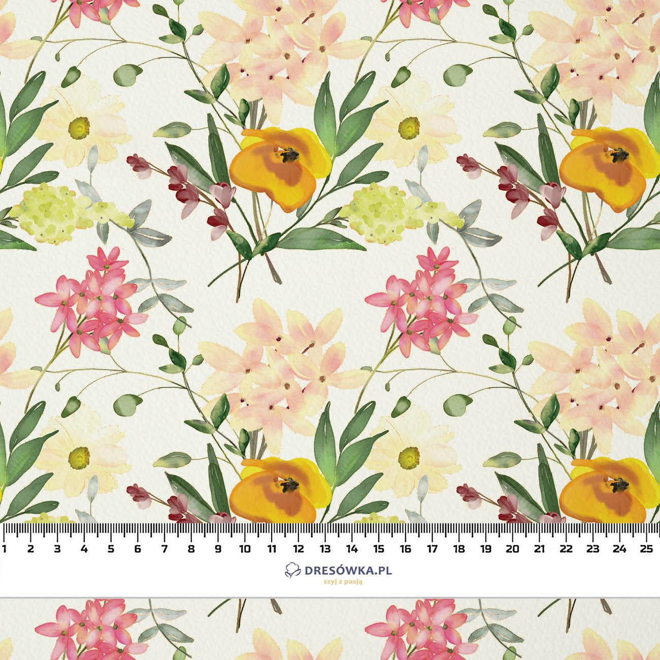 KWIATOWY MIX wz. 6 - Muślin bawełniany