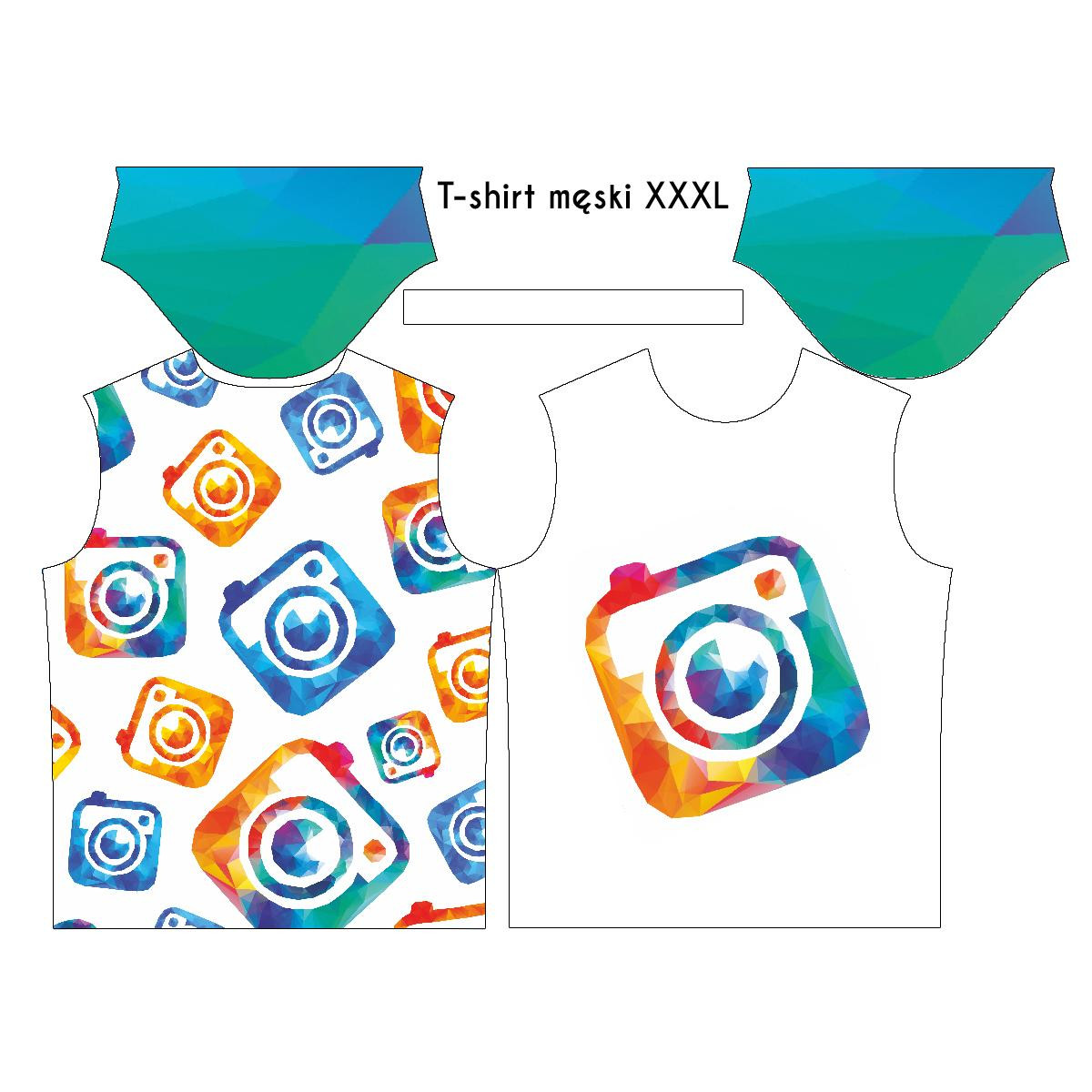 T-SHIRT MĘSKI - APARATY (ikona) - single jersey