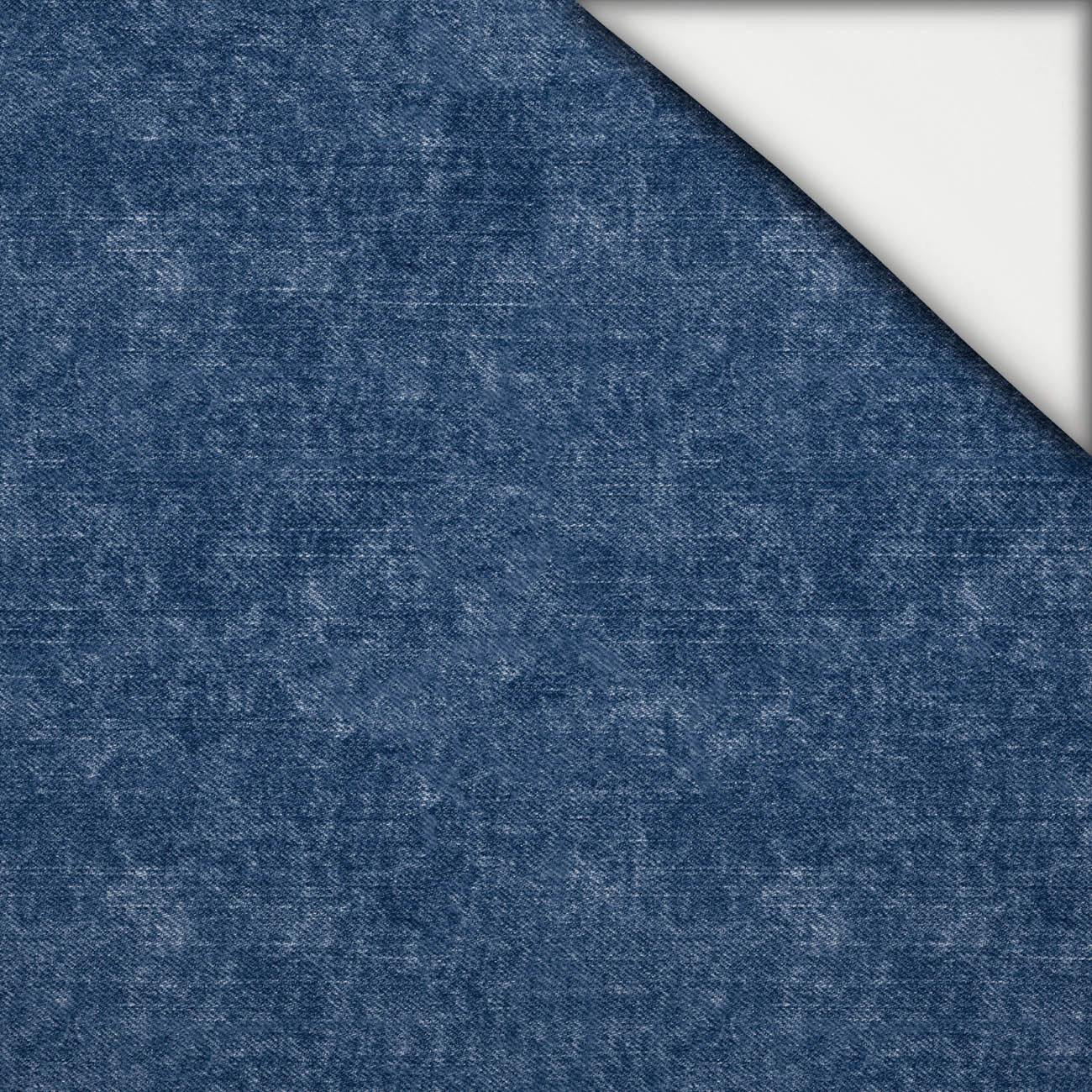 ACID WASH / GRANATOWY - lekka dzianina drapana