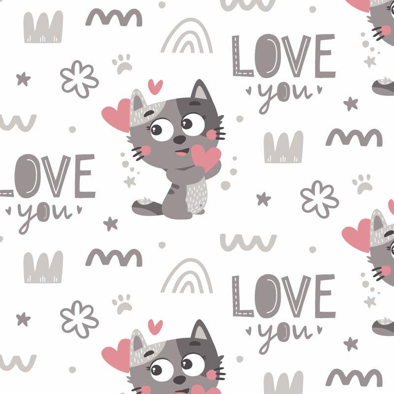 KOTY / love you (KOCI ŚWIAT) / BIAŁY