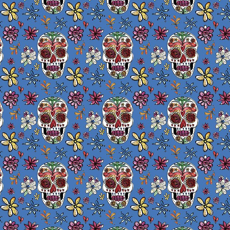 CZACHY wz. 2 / niebieski (DIA DE LOS MUERTOS)