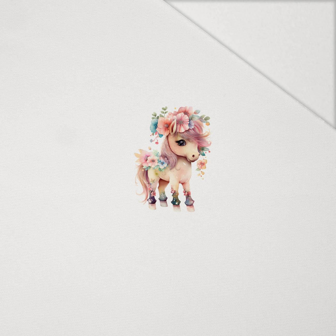 BABY PONY - PANEL (60cm x 50cm) Hydrofobowa dzianina drapana