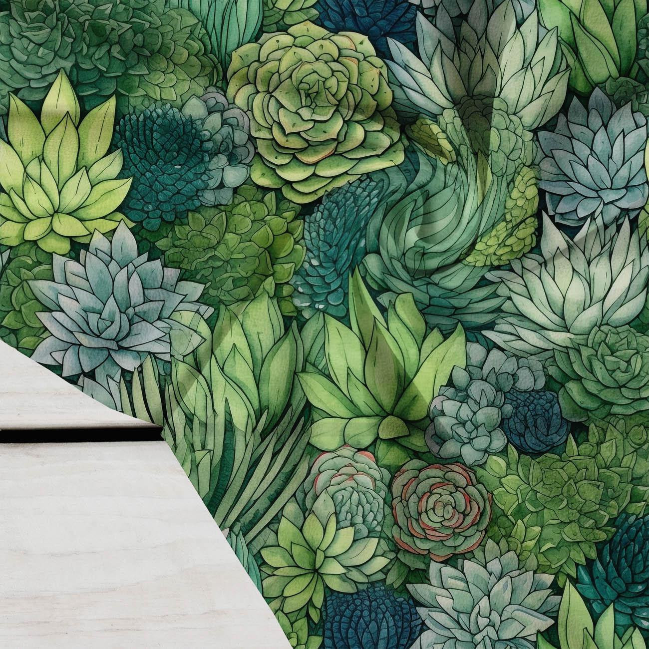 SUCCULENT PLANTS WZ. 5 - Krepa