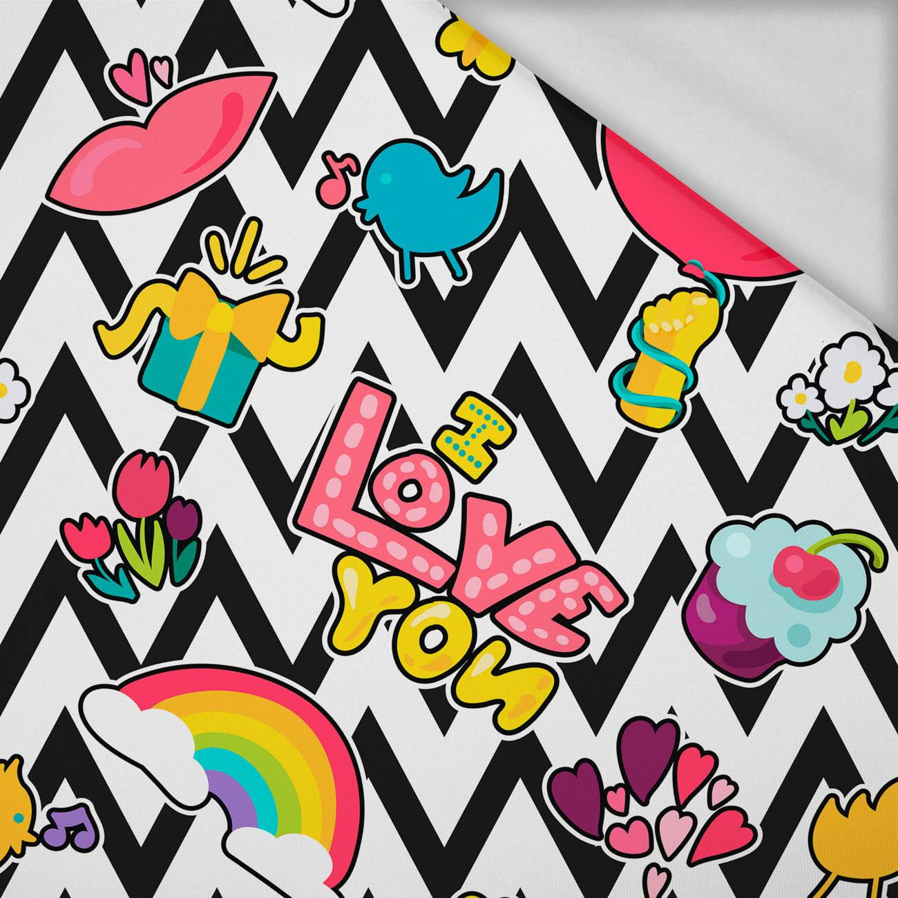 KOLOROWE NAKLEJKI WZ. 3 - Thermo lycra