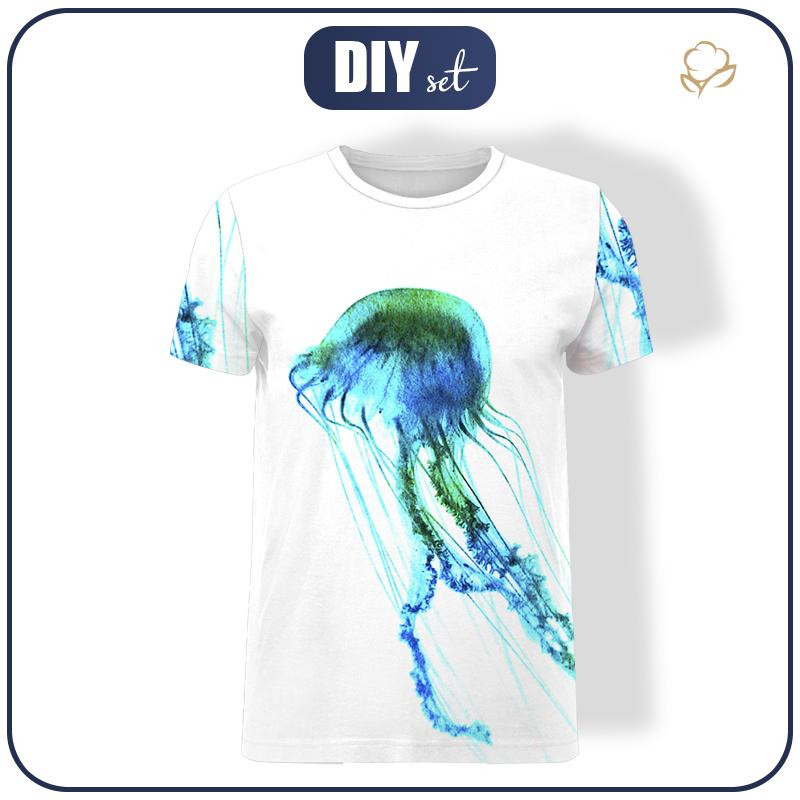 T-SHIRT MĘSKI - MEDUZA - single jersey