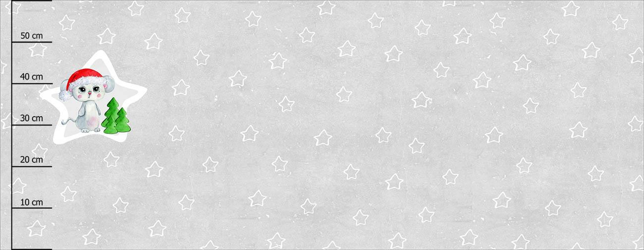 ZIMOWA MYSZKA BLANKA - PANEL PANORAMICZNY (60 x 155cm)