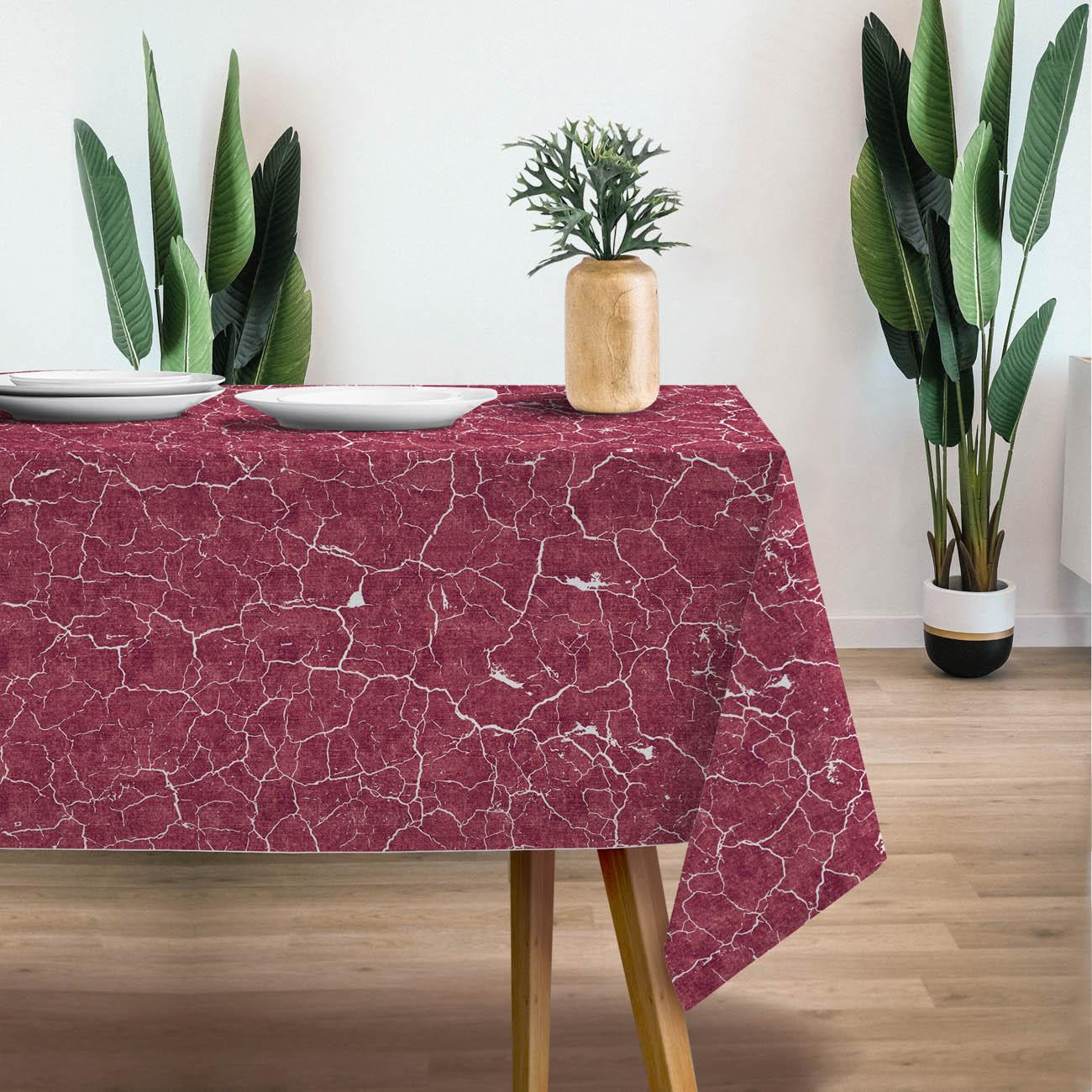 SPĘKANA ZIEMIA (biała) /  ACID WASH (bordowy)