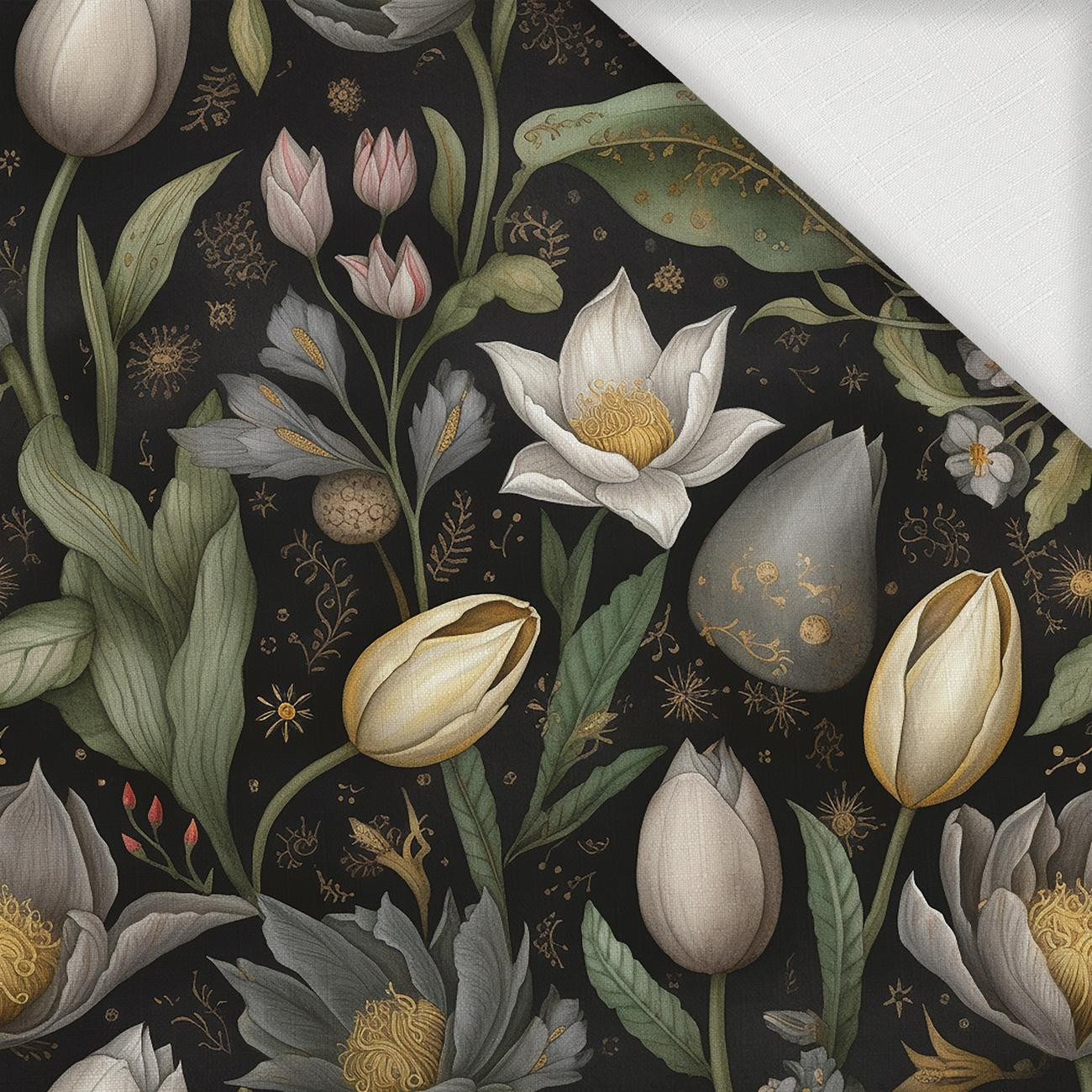 SPRING FLOWERS WZ. 1 - Tkanina na obrusy