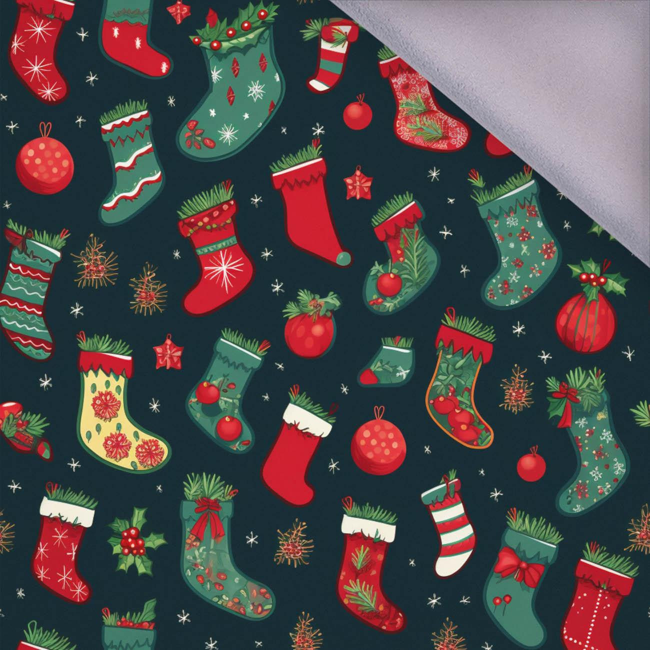 100cm CHRISTMAS SOCKS - softshell