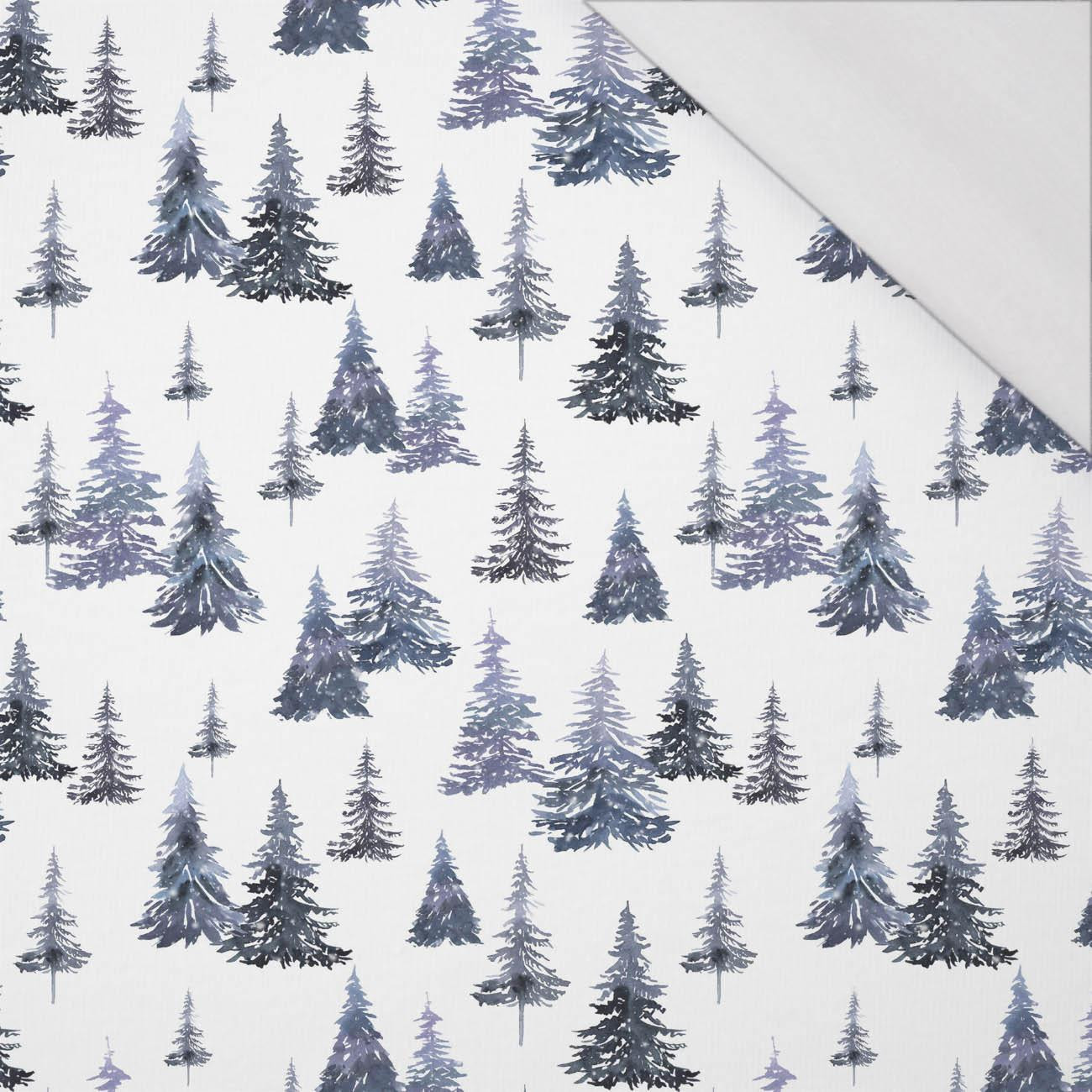 LAS WZ. 2 (MALOWANY LAS) - single jersey z elastanem 