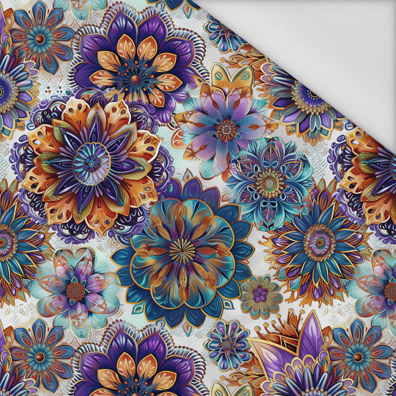 KOLOROWA MANDALA wz. 5 - tkanina wodoodporna