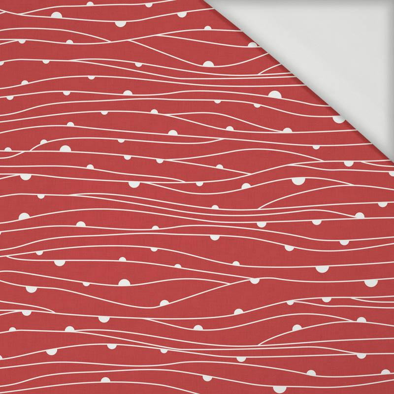 WALENTYNKOWA ROSA / czerwony (WALENTYNKOWY MIX) - Jersey wiskozowy