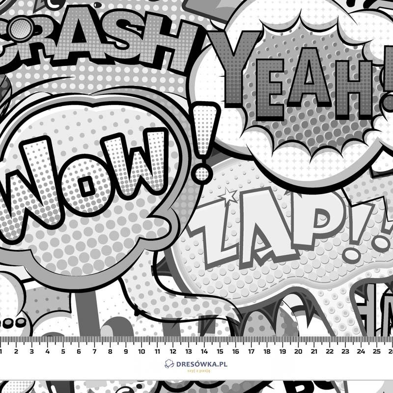 KOMIKS (czarny-biały) - ortalion PUMI