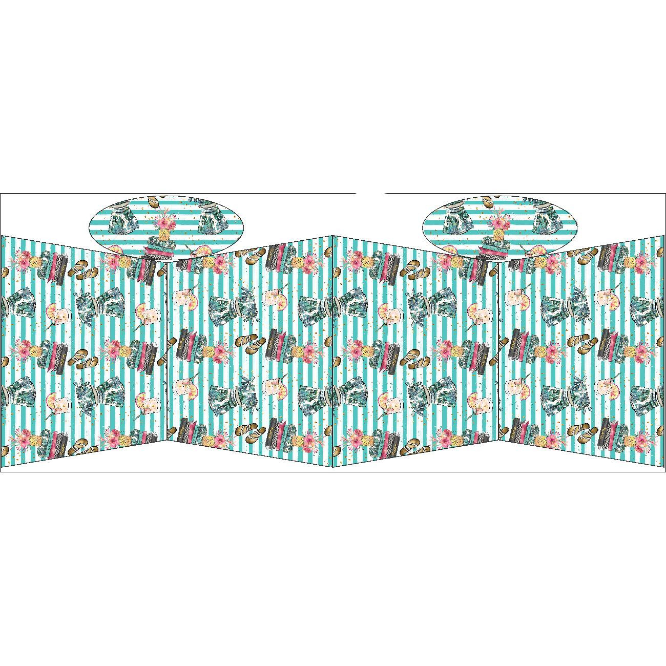 TORBA SHOPPER - WAKACYJNA MODA / PASKI - zestaw do uszycia