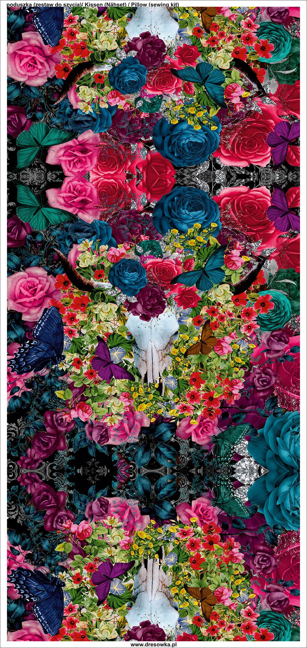 PODUSZKA 45X45 - EDEN - zestaw do uszycia