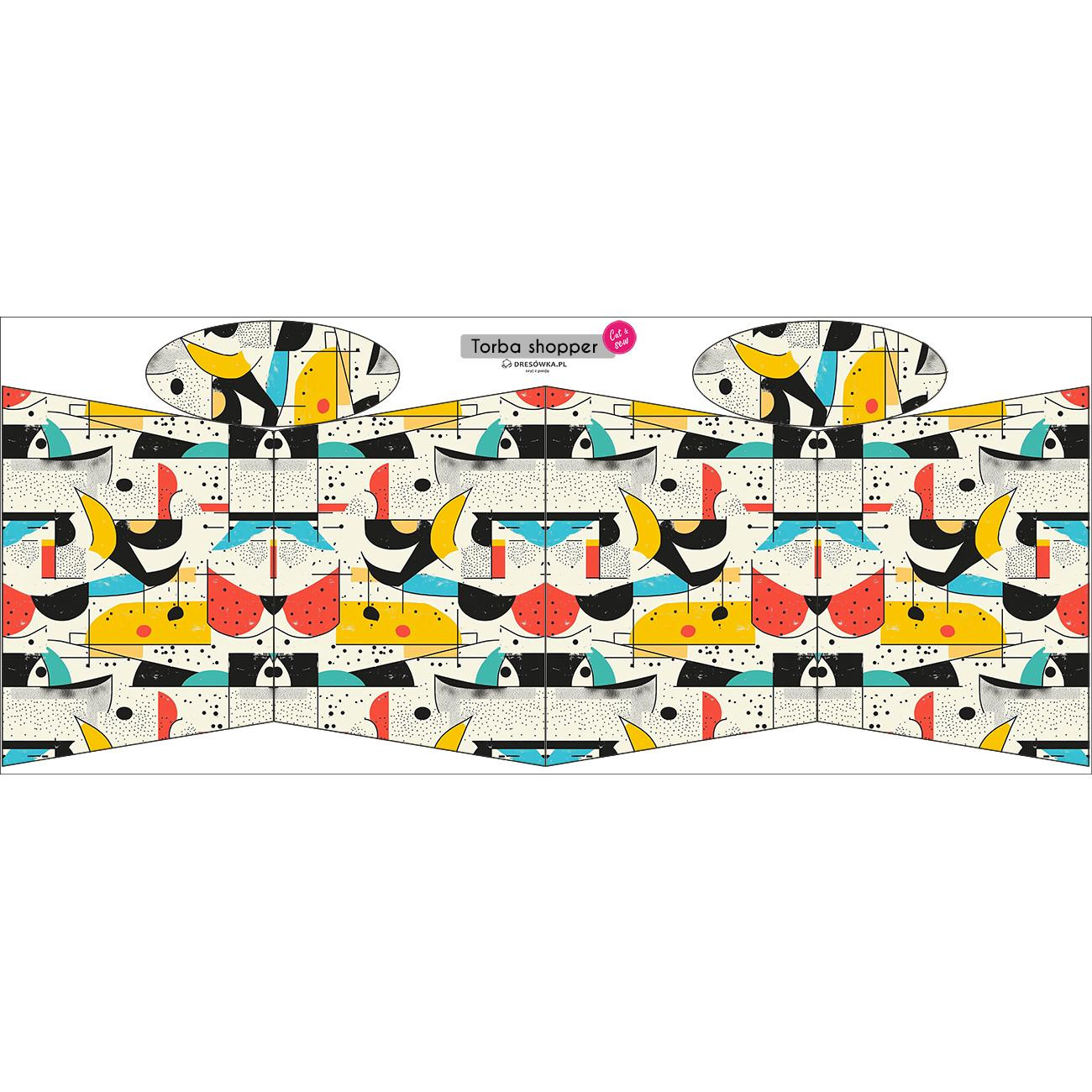 TORBA SHOPPER - EYES WZ.5 - zestaw do uszycia