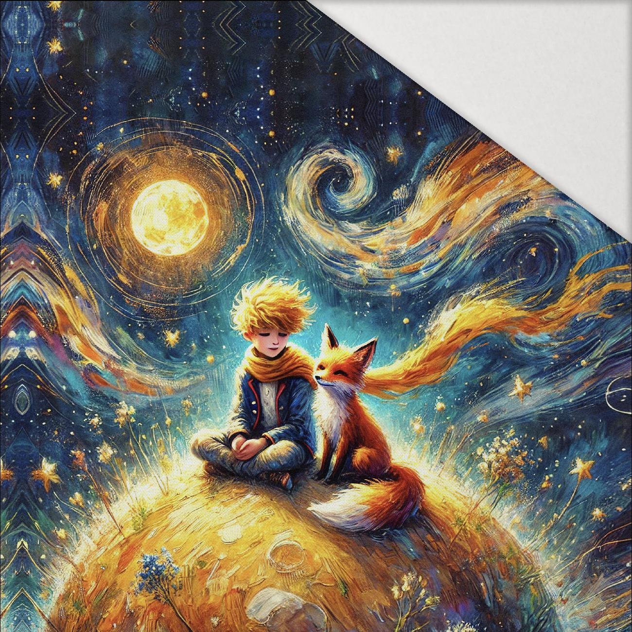 FAIRY WORLD wz.16 - panel (60cm x 50cm) tkanina bawełniana