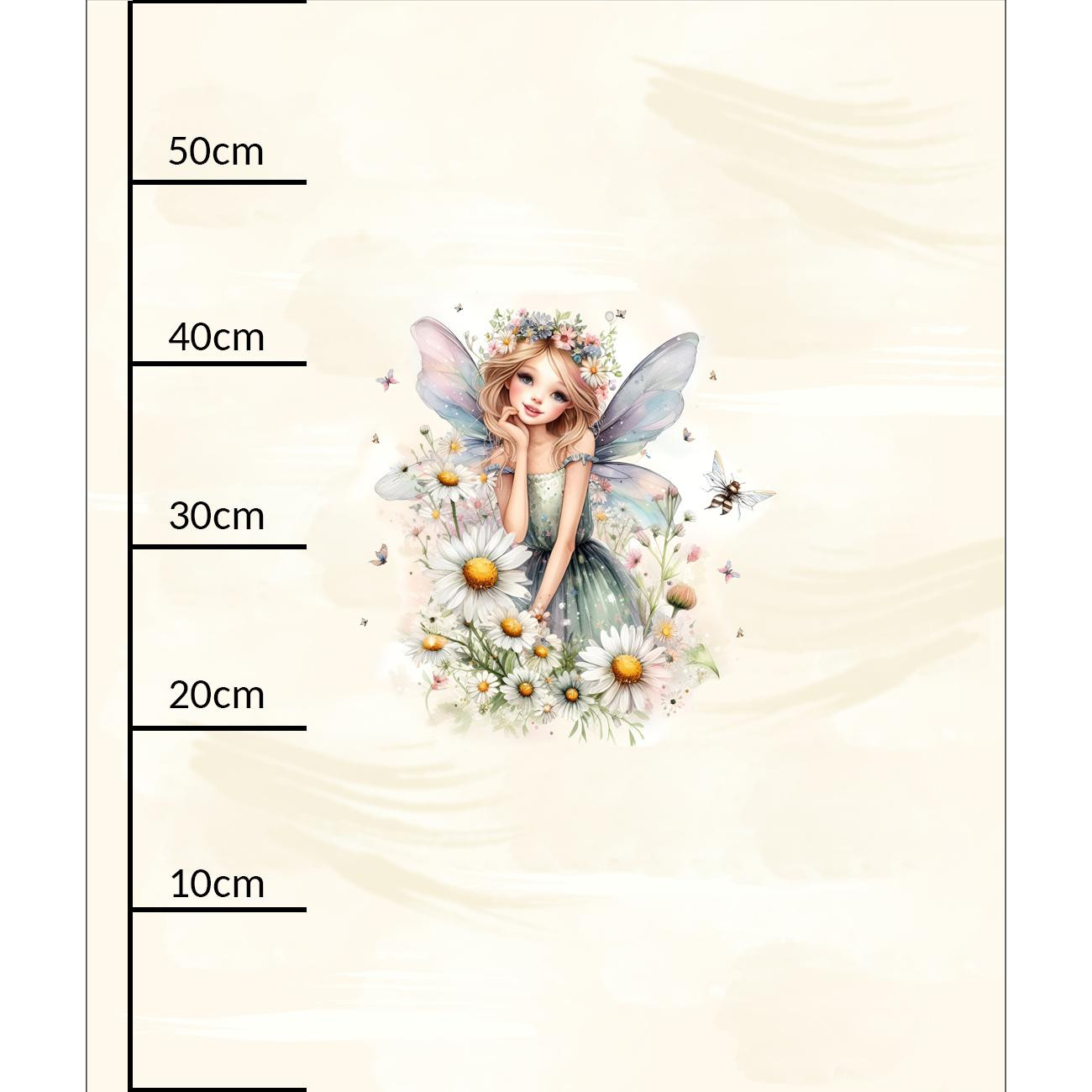 FAIRY WORLD wz.18 - panel (60cm x 50cm) tkanina bawełniana