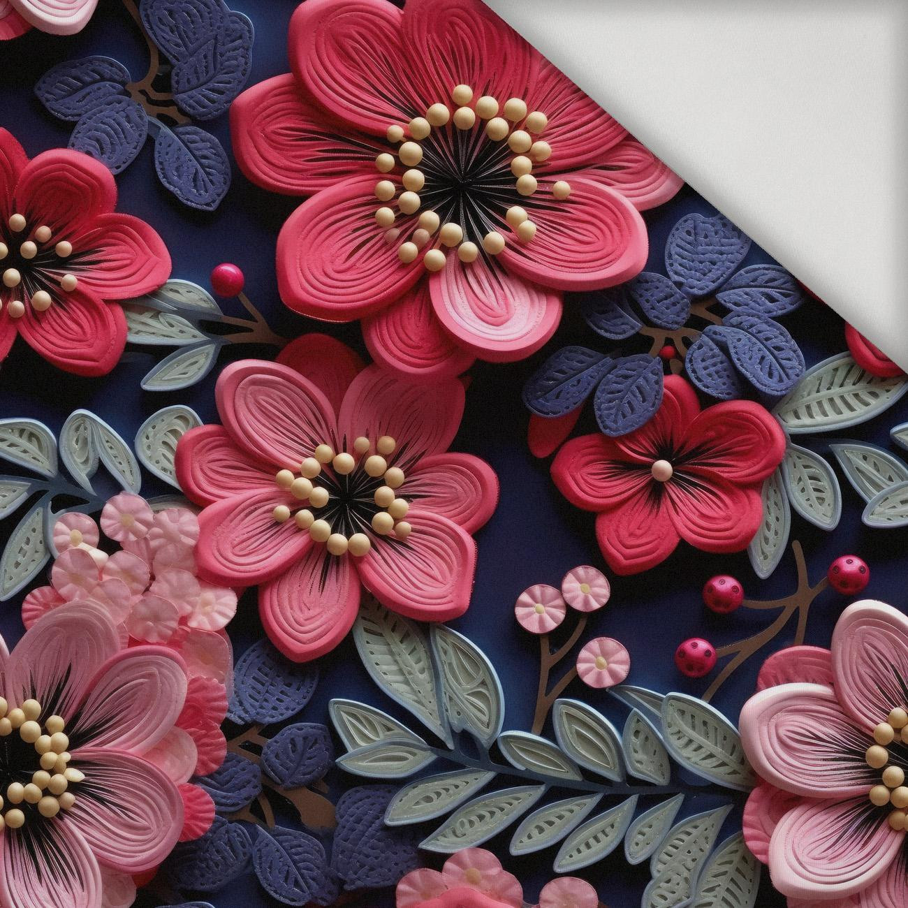FLOWERS 3D WZ. 13 - lycra 300g