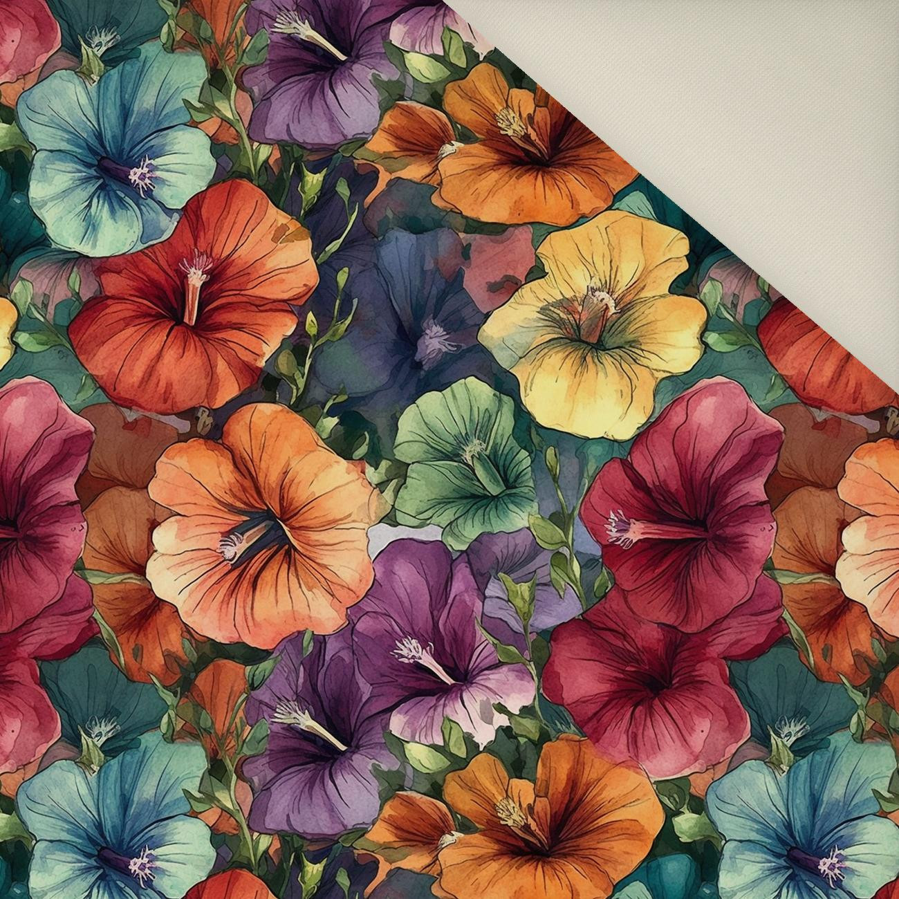 FLOWERS WZ.48- Welur tapicerski