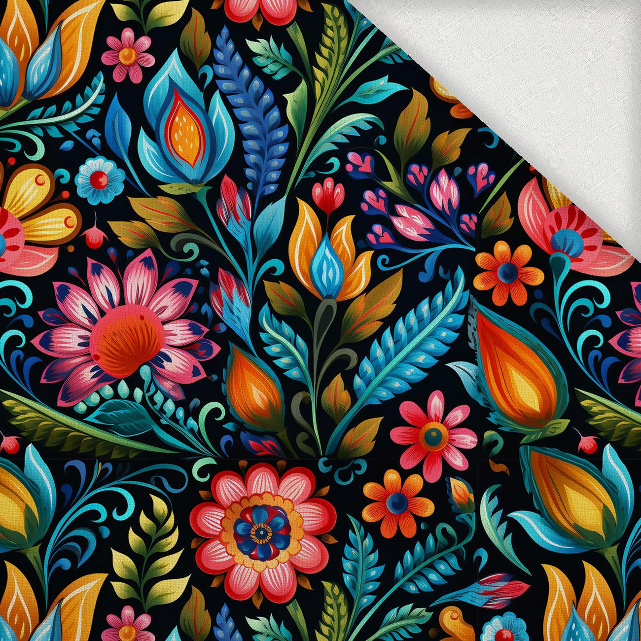 Folk Art wz.15 - Tkanina na obrusy