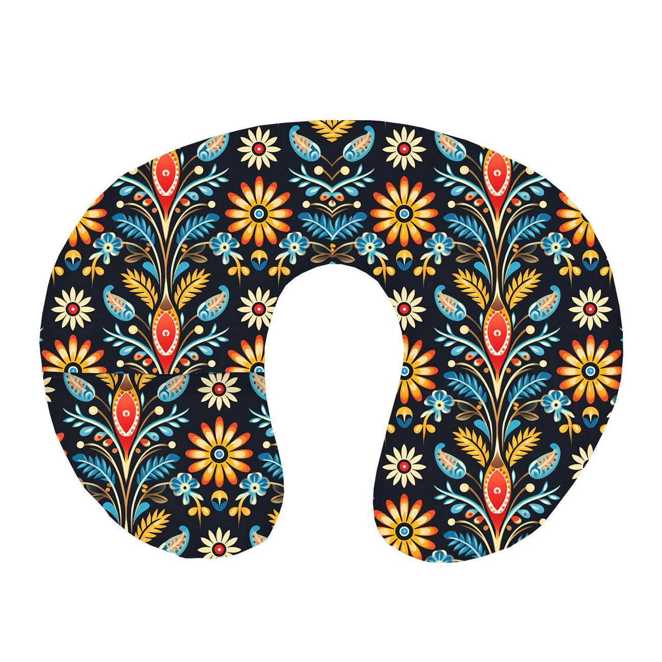 PODUSZKA NA SZYJĘ - Folk Art wz.23 - zestaw do uszycia