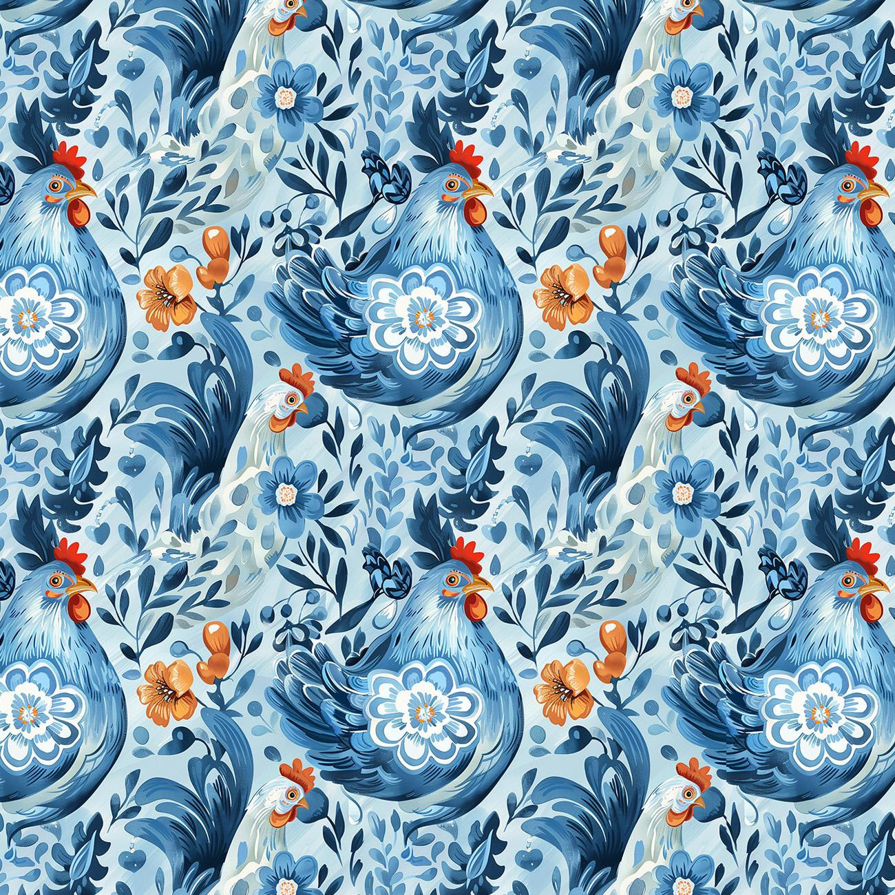 Folk Art wz.6 - Hydrofobowa dzianina drapana 