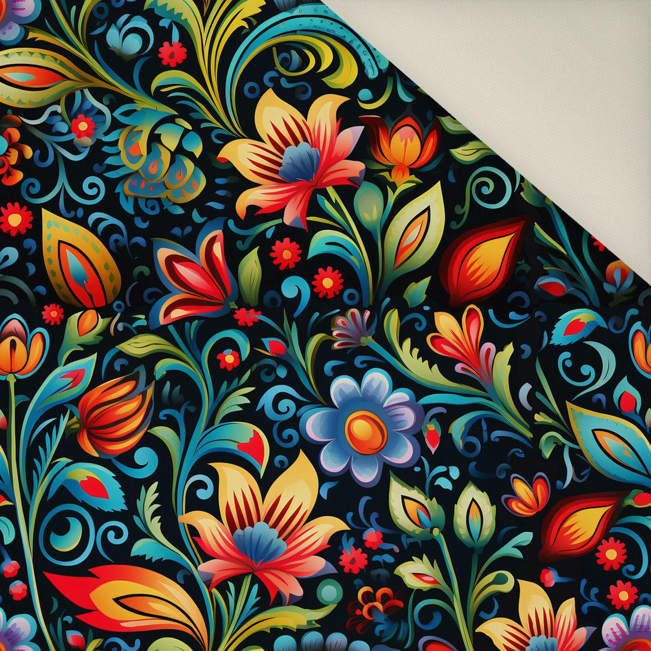 Folk Art wz.7- Welur tapicerski