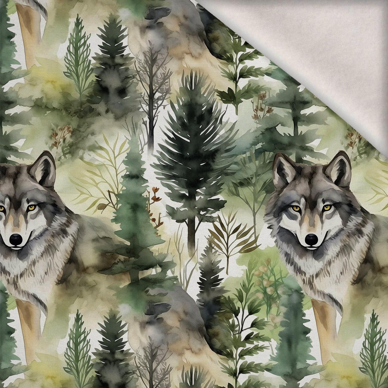 FOREST WZ.3 - dzianina drapana z elastanem ITY