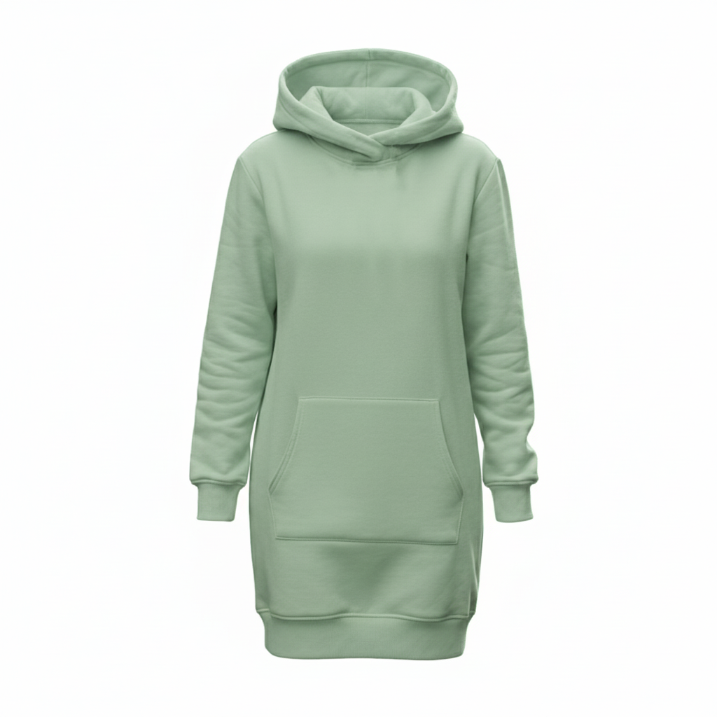 ZESTAW DIY - Bluza kangurka (LUXA) - BRUDNA MIĘTA