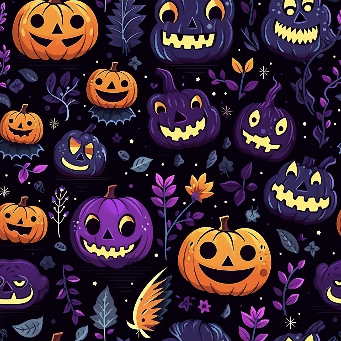 HALLOWEEN wz.19 - Tkanina na obrusy